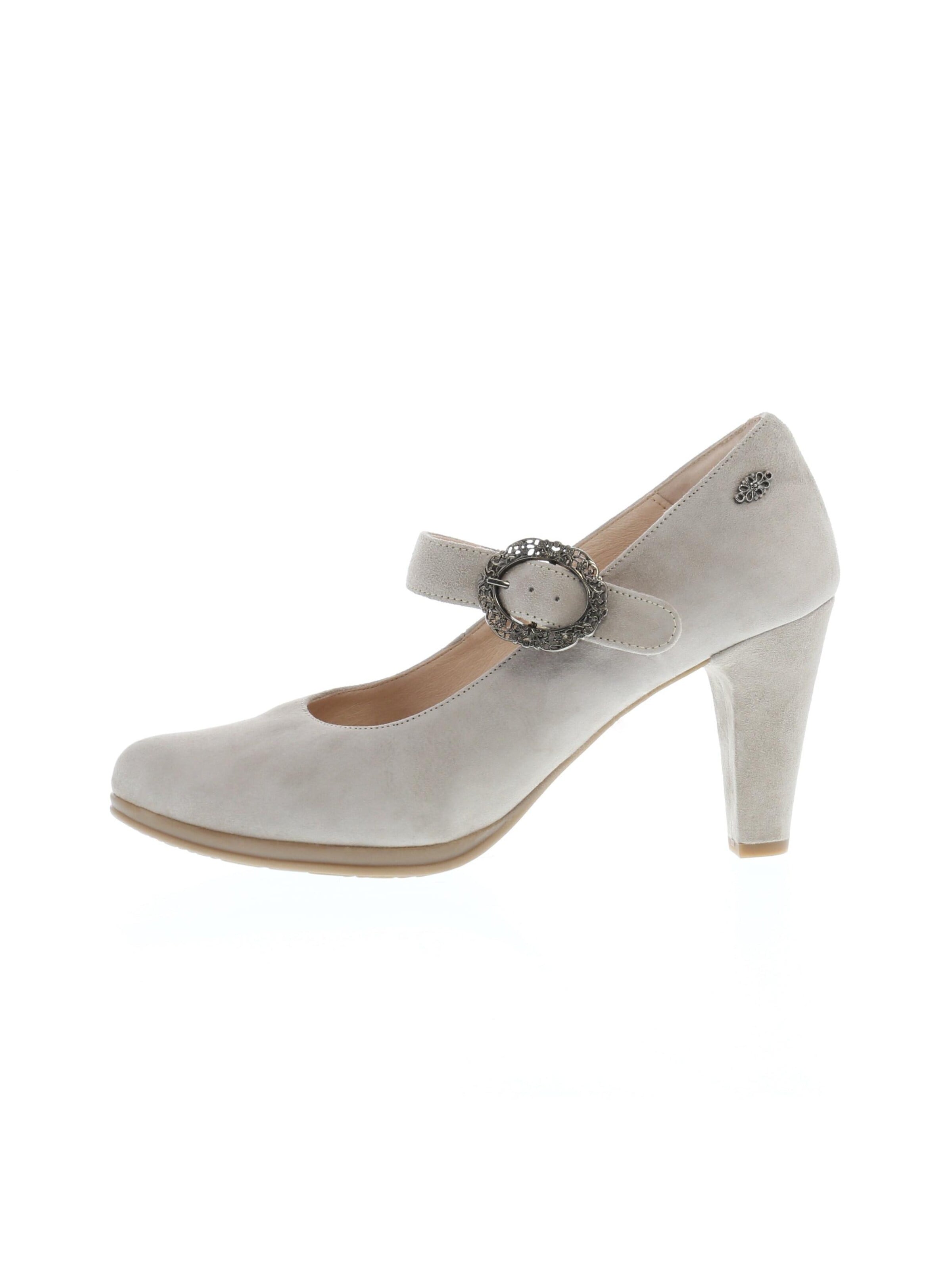 XAVER LUIS Schuhmanufaktur Pumps 'Sarah' in Grey: front