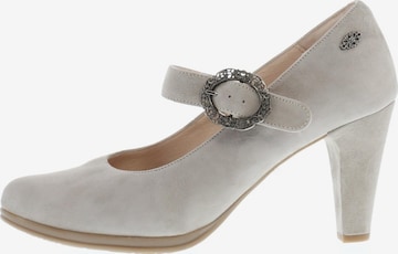 XAVER LUIS Schuhmanufaktur Pumps 'Sarah' in Grey: front