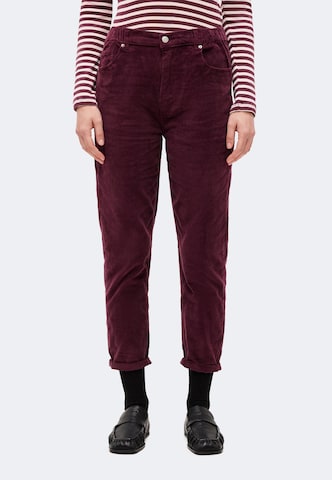 Hailys - regular Pantalón 'Mi44rell' en rojo: frente