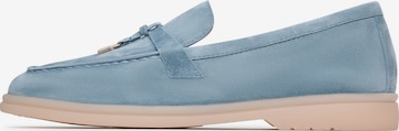CESARE GASPARI Mocassins in Blauw: voorkant