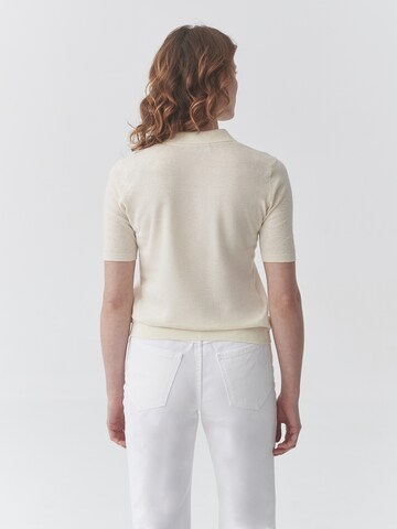 Pull-over 'Lor' TATUUM en beige