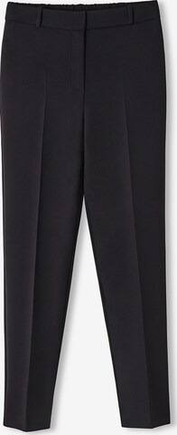 Coupe slim Pantalon à plis Ipekyol en noir : devant