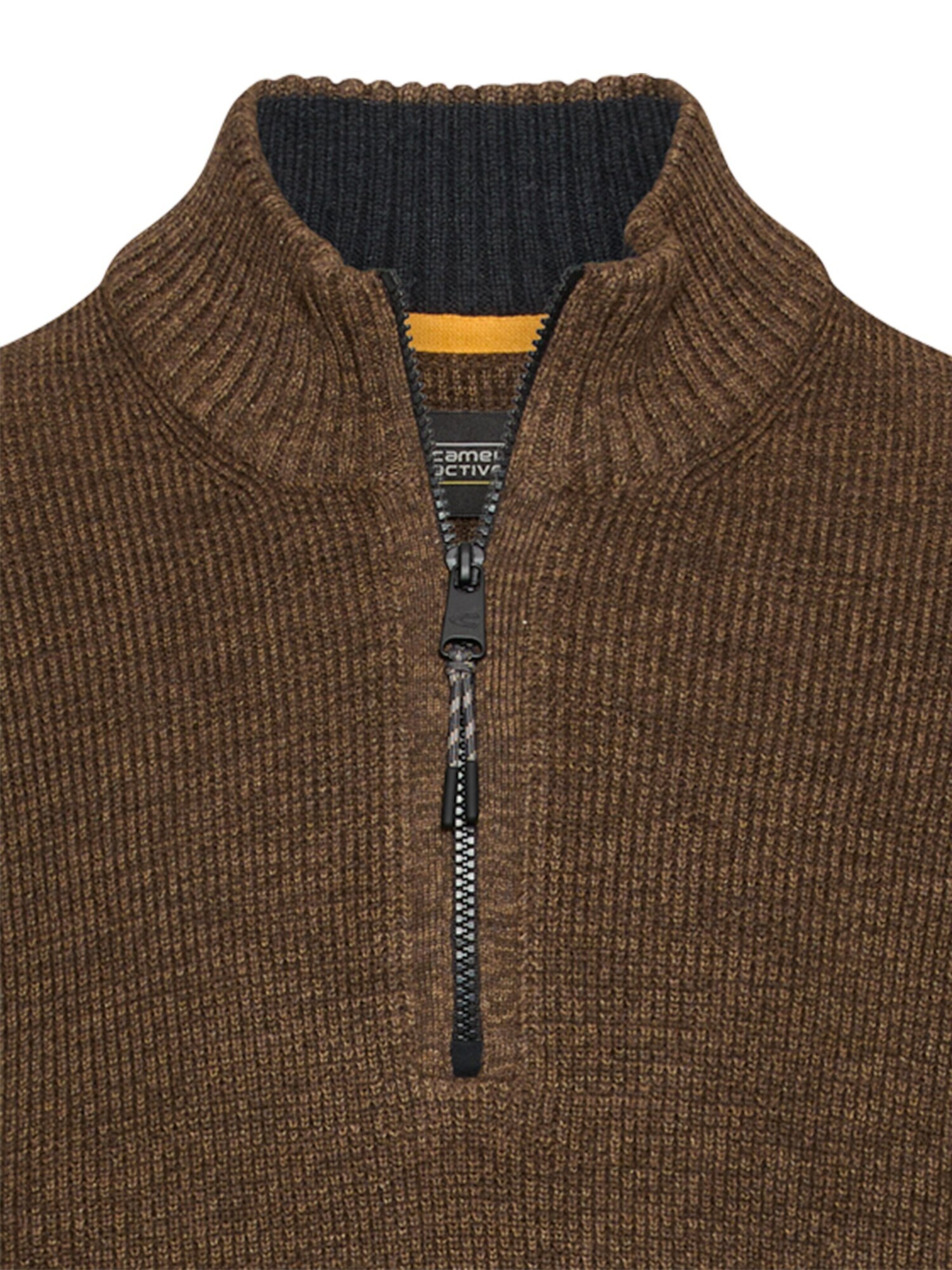CAMEL ACTIVE Sweater in Brown