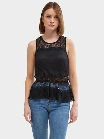 Influencer - Blusa en negro: frente