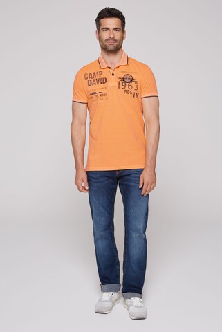 CAMP DAVID Shirt in Orange
