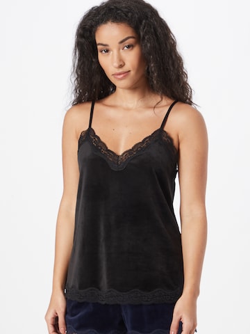 Hunkemöller Schlafshirt in Schwarz: predná strana