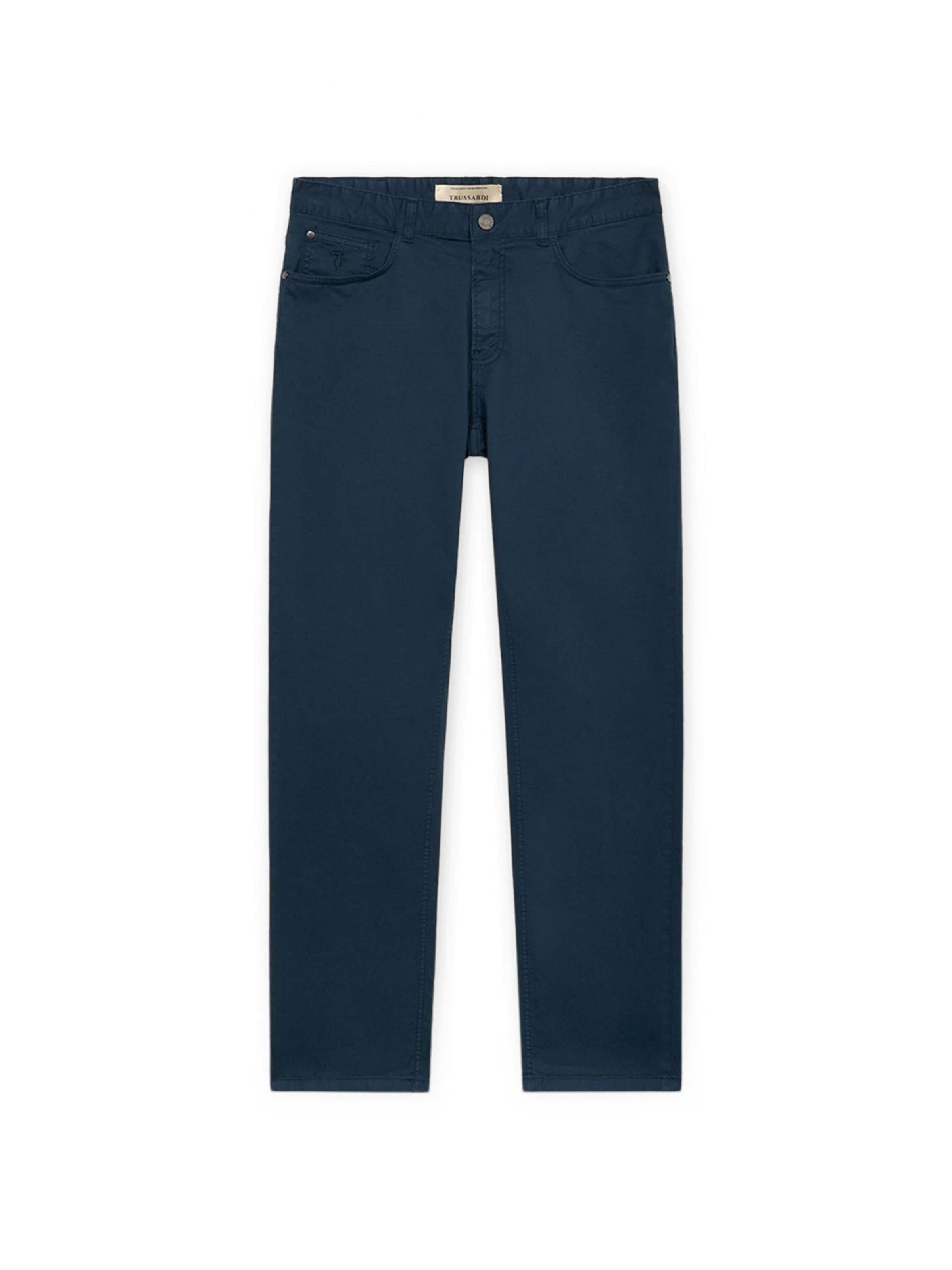 Regular Pantalon Trussardi en bleu : devant