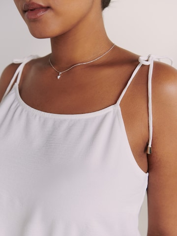 Guido Maria Kretschmer Curvy - Top 'Joana' em branco