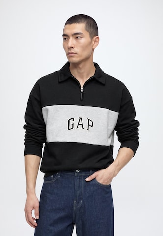 GAP Majica | črna barva: sprednja stran