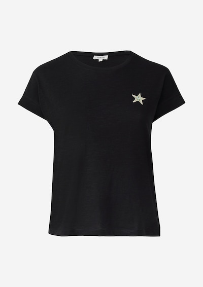 s.Oliver T-Shirt in schwarz, Produktansicht