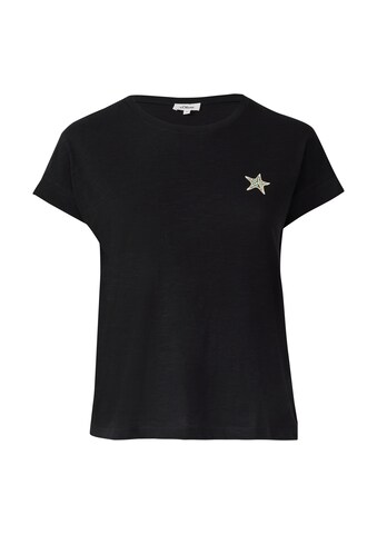 s.Oliver Shirt in Zwart: voorkant