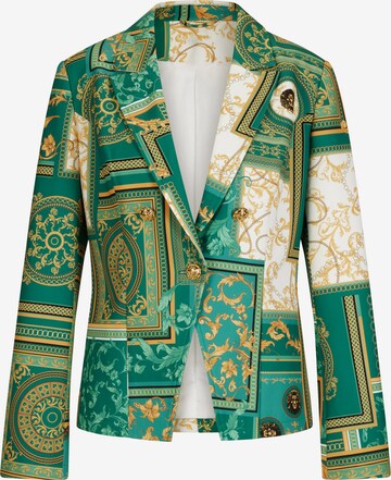 Blazer heine en vert : devant