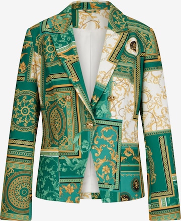 Blazer heine en vert : devant