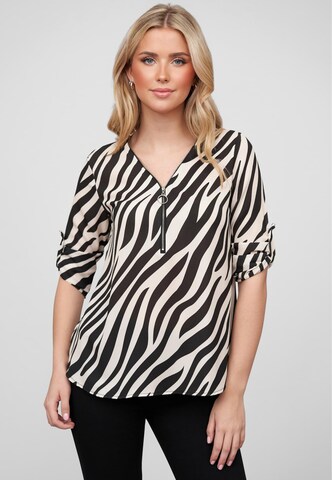 Camicia da donna di Cloud5ive in nero: frontale