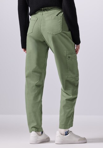 Street One Studio Tapered Cargo Hose in Grün