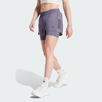 ADIDAS PERFORMANCE - regular Pantalón deportivo 'Own The Run' en lila: frente