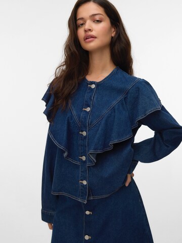 VERO MODA Bluse 'VMFia' in Blau: Vorderseite