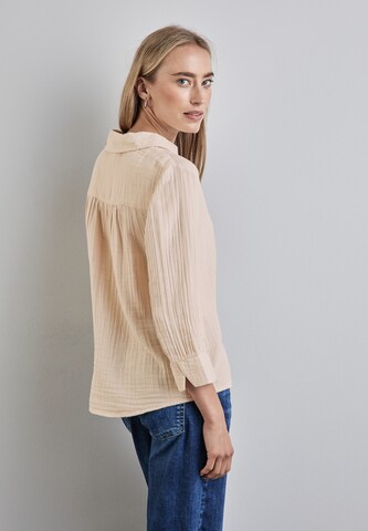 STREET ONE Bluse in Beige