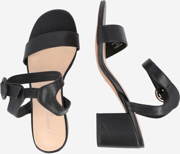 Dorothy Perkins Páskové sandály – černá