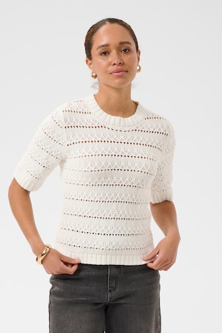 Kaffe - Pullover 'KAkaren' em branco: frente