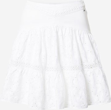 Jupe 'Sara' GUESS en blanc : devant