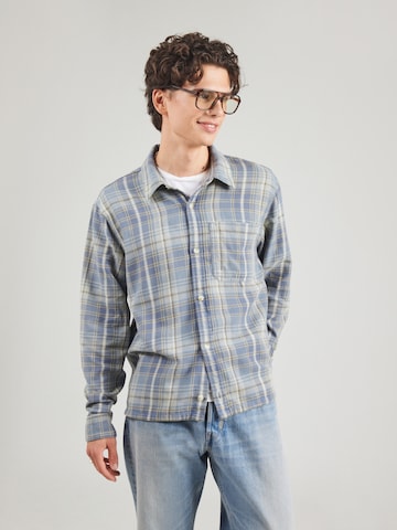 HOLLISTER Regular fit Ing - kék: elől