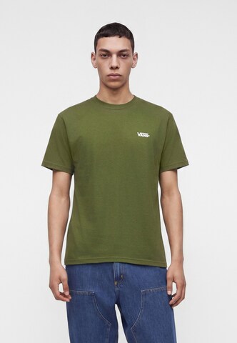 T-Shirt VANS en vert : devant