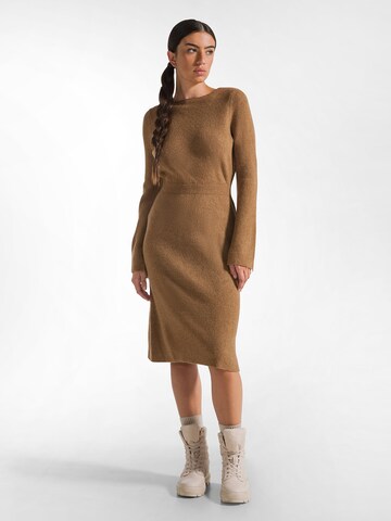 DEHA Midikleid in Braun