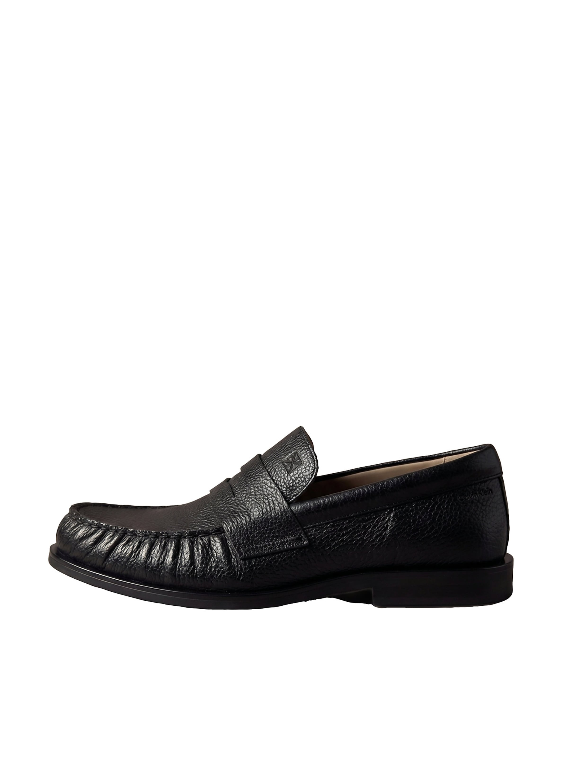 Calvin Klein Slip-ons in Black: front