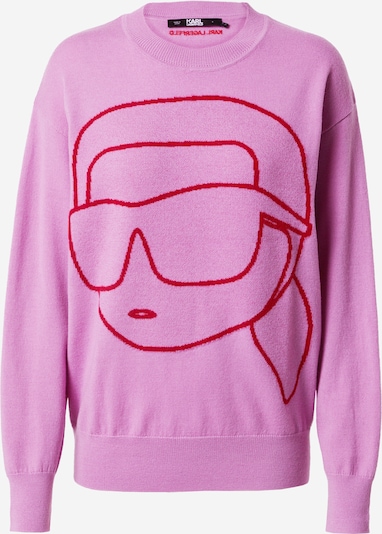 Karl Lagerfeld Sweater in Pink / Red, Item view