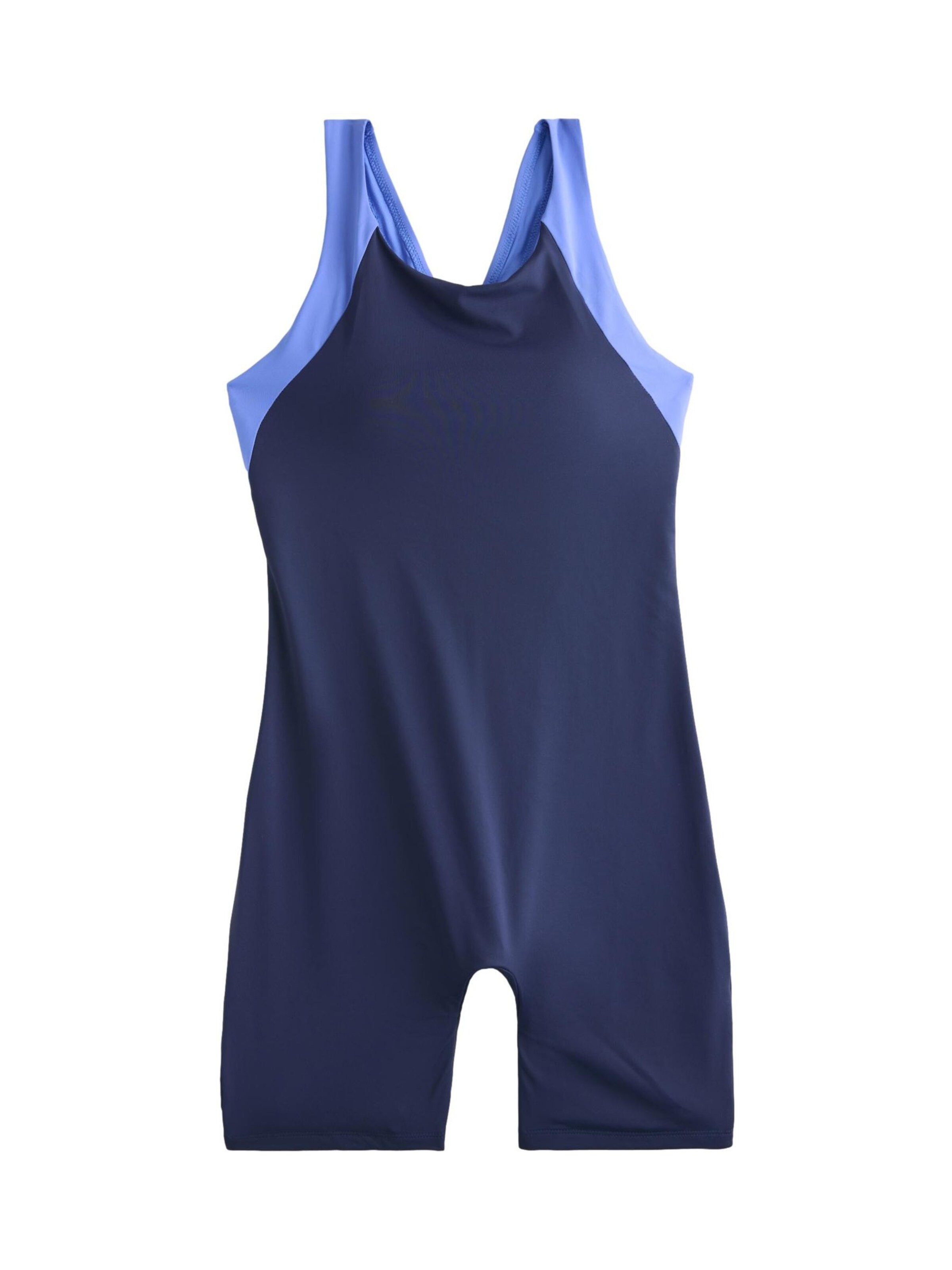 Next Swimsuit in Blue: front