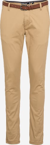 Pantaloni chino 'GOWER' di INDICODE JEANS in beige: frontale