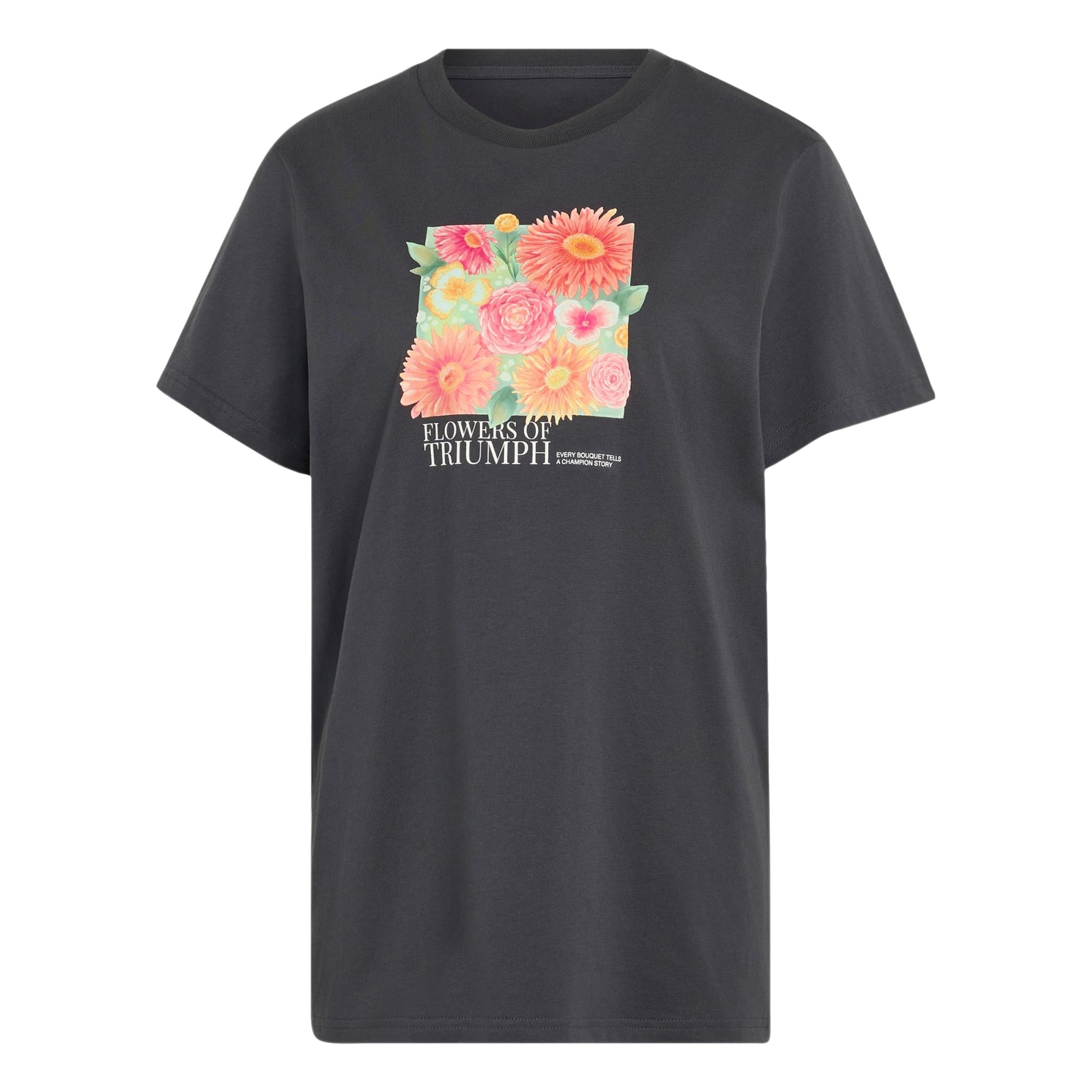 ADIDAS SPORTSWEAR - Camiseta funcional en gris: frente