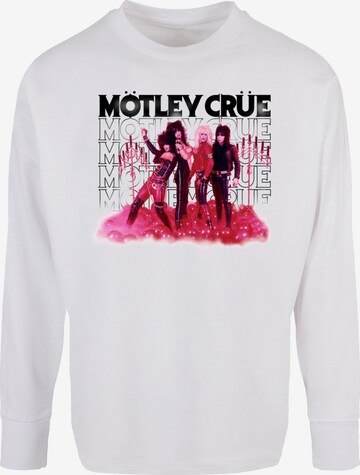 Merchcode Shirt 'Motley Crue - Mauve' in White: front