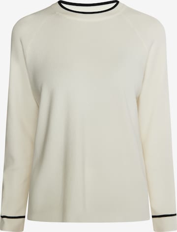 DreiMaster Klassik Sweater 'Baradello' in White: front