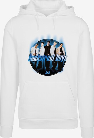 Merchcode Sweatshirt 'Backstreet Boys' in White: front