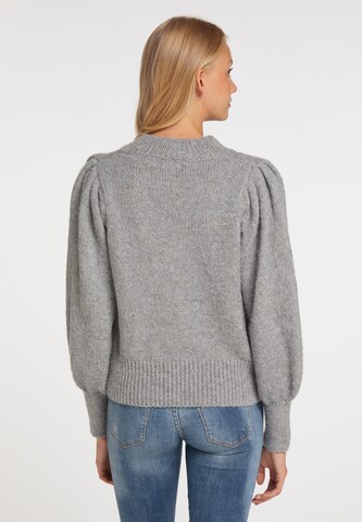 MYMO Knit Cardigan in Grey