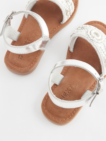 Next Sandale in Silber