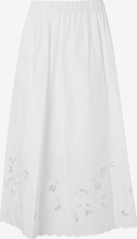 Weekend Max Mara - Falda 'CARAVAN' en blanco: frente