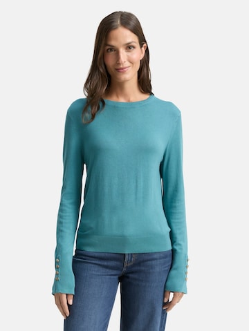 TOM TAILOR Sweater in Blue: front