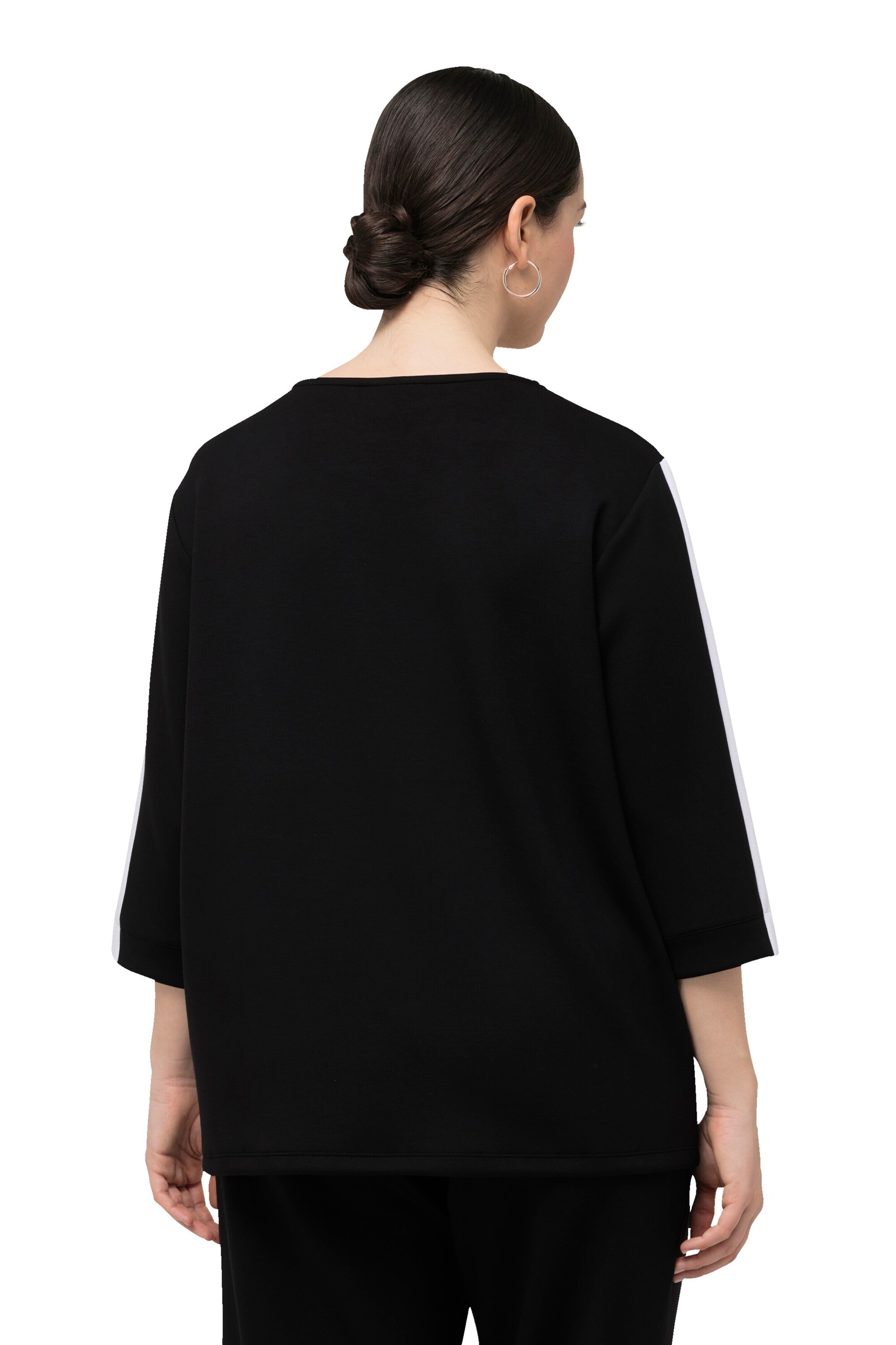 Ulla Popken Sweatshirt in Black