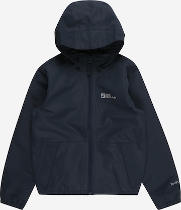 JACK WOLFSKIN Outdoor jacket 'Stormy Point' in Blue: front
