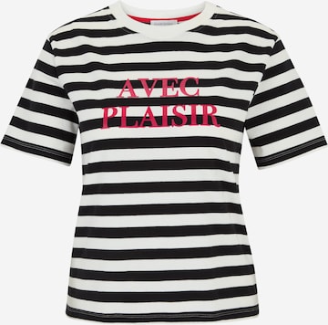 balta Guido Maria Kretschmer Women Marškinėliai 'Juliette': priekis