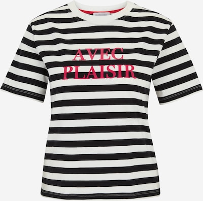 Guido Maria Kretschmer Women Футболка 'Juliette' в Темно-розовый / Черный / Белый, Обзор товара