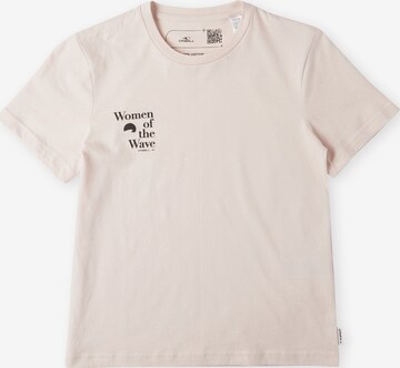 O'NEILL - Camiseta 'Women Of The Wave' en rosa: frente
