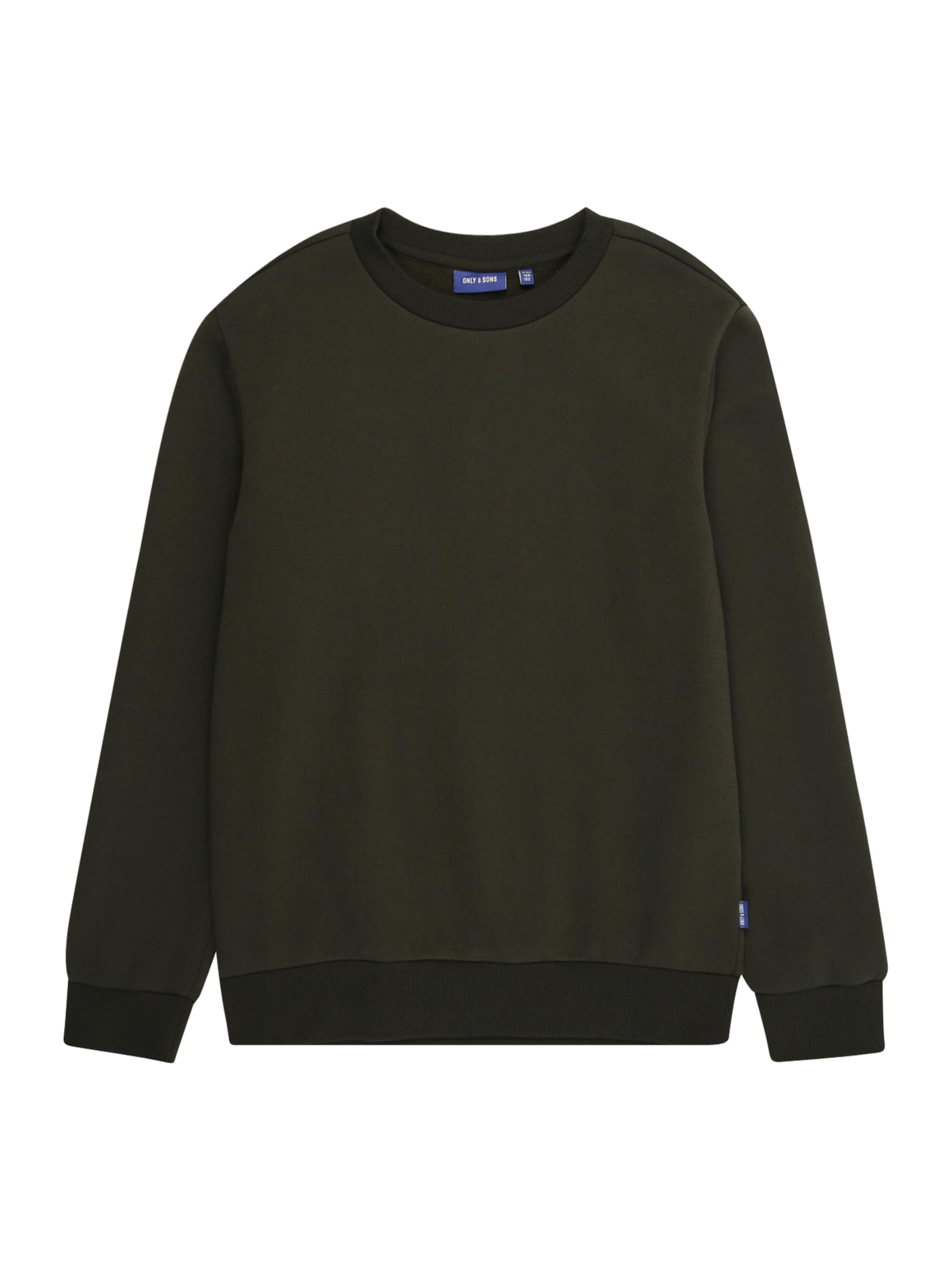 Only & Sons Junior Mikina 'Osjceres' - Zelená: predná strana