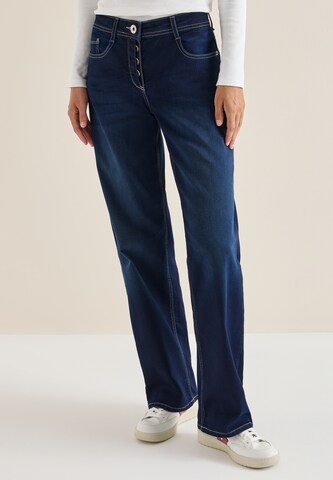 STREET ONE Loose fit Jeans in Blue: front