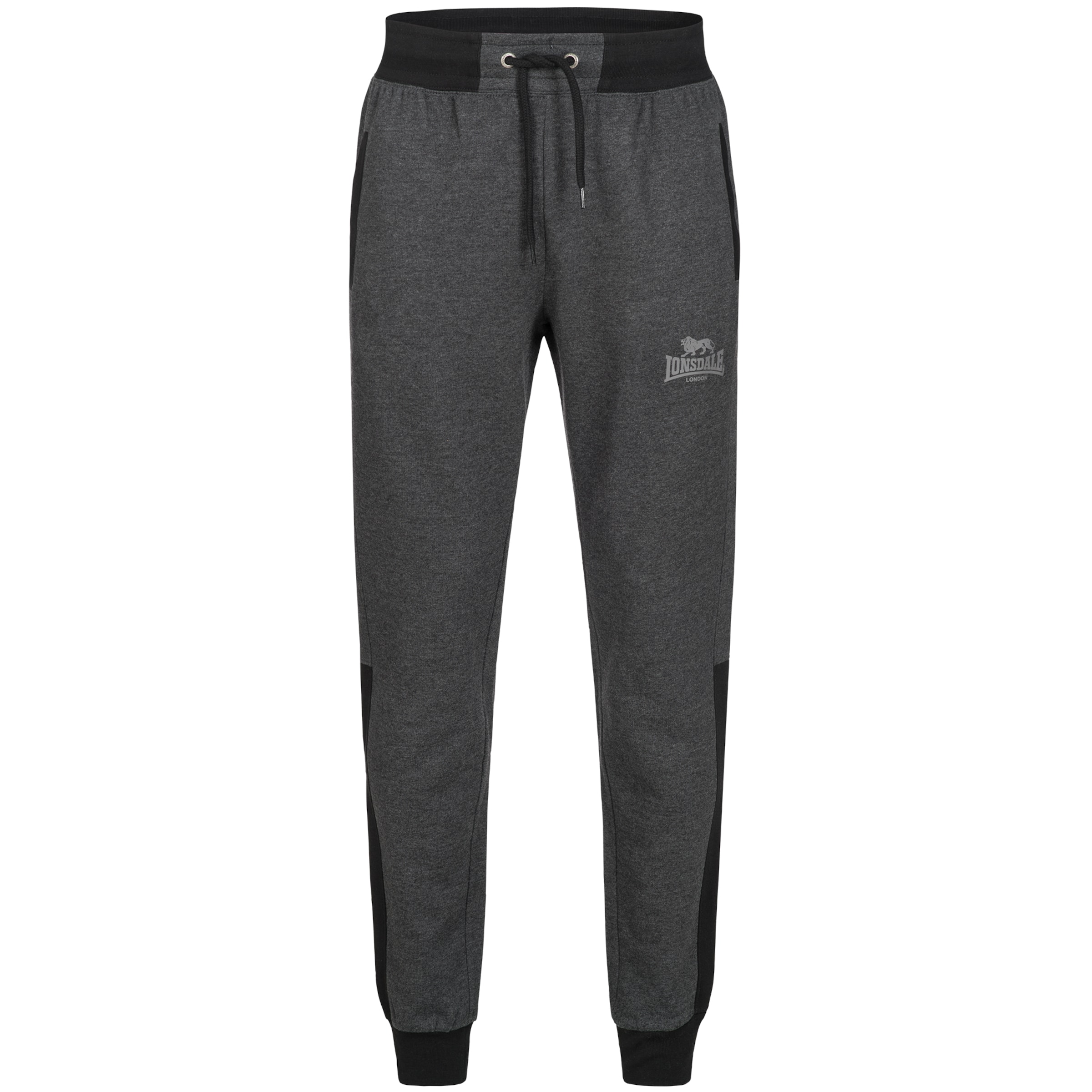 LONSDALE Tapered Hose 'Heckfield' in Grau: Vorderseite