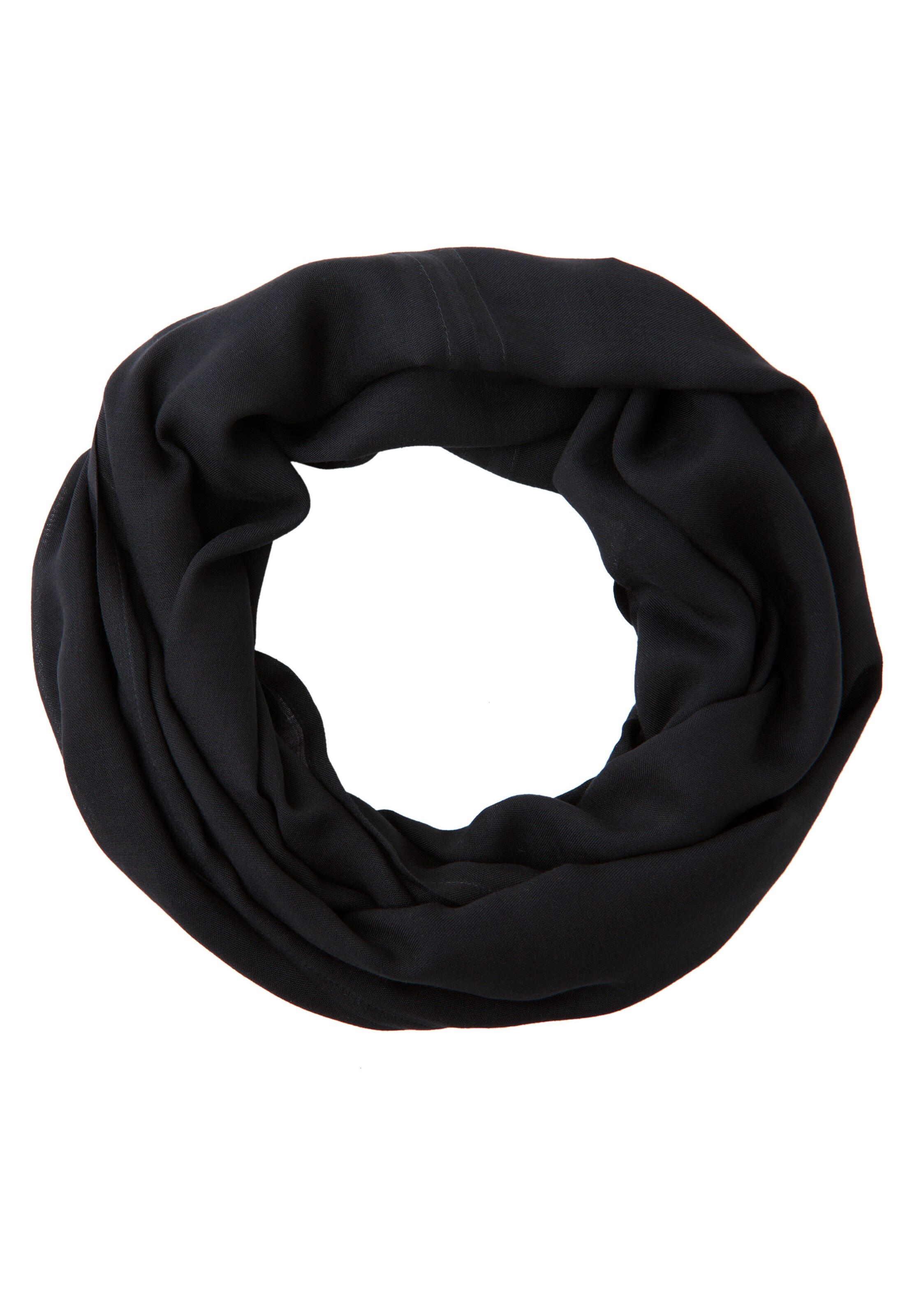 STREET ONE Tube Scarf in Black: front