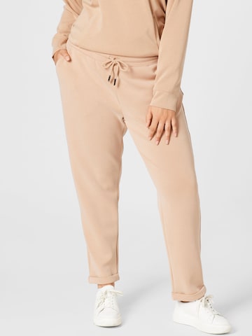 SAMOON Regular Pants 'Las Vegas' in Brown: front